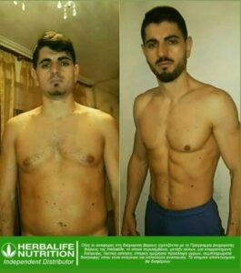 Μεταμόρφωση άνδρα με αύξηση μυϊκής μάζας